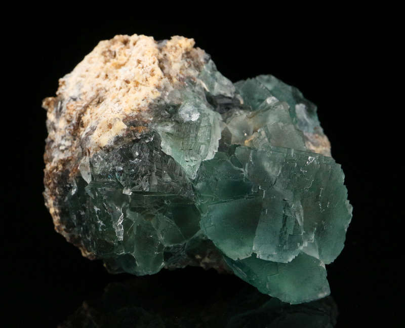 Fluorite on Matrix, Okorusu Mine, Otjiwarongo, Otjozondjupa Region, Namibia
