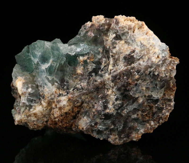 Fluorite on Matrix, Okorusu Mine, Otjiwarongo, Otjozondjupa Region, Namibia