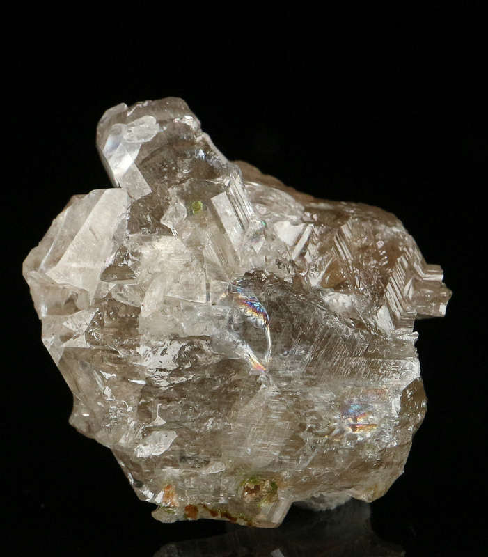 Duftite on Cerussite, Tsumeb Mine, Namibia