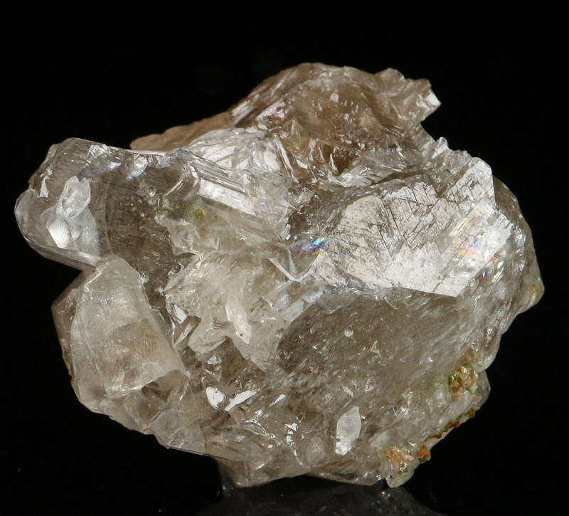 Duftite on Cerussite, Tsumeb Mine, Namibia