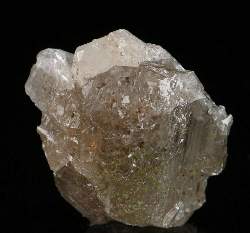 Duftite on Cerussite, Tsumeb Mine, Namibia
