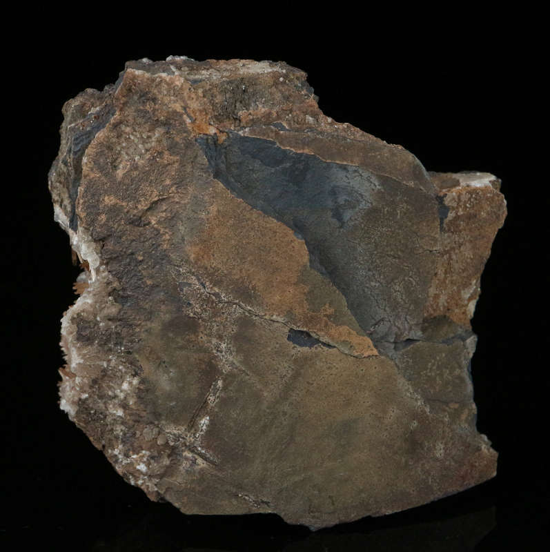 Inesite, Calcite on Matrix,"N'Chwaning II Mine, Kalahari Manganese Field, Northern Cape, South Afric