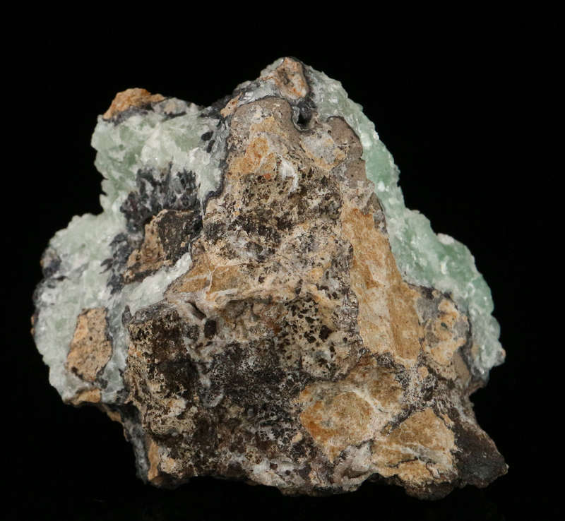 Skorpionite on Tarbuttite, Skorpion Mine, Karas Region, Namibia