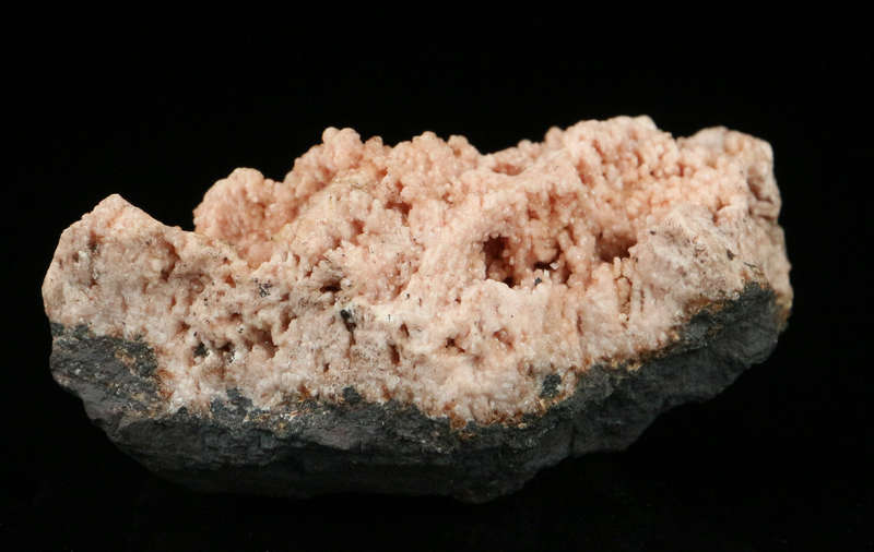 Rhodochrosite on Matrix,"N'Chwaning II Mine, Kalahari Manganese Field, Northern Cape, South Africa "