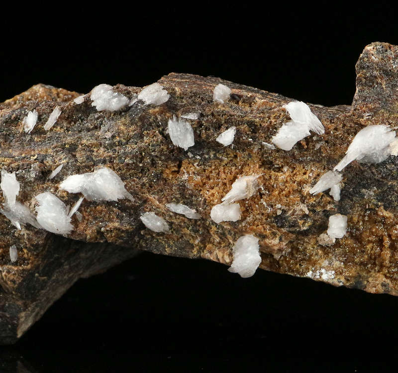 Celestine, Andradite on Matrix,"N'Chwaning II Mine, Kalahari Manganese Field, Northern Cape, South A
