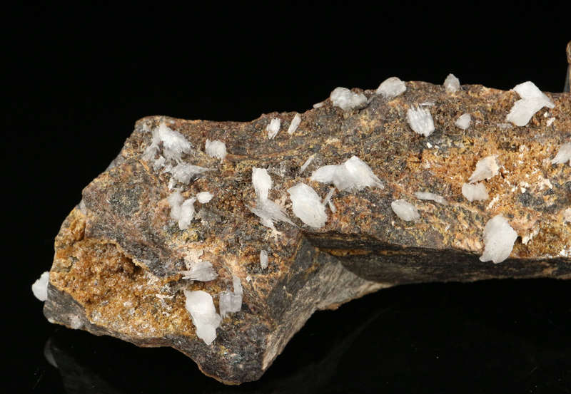 Celestine, Andradite on Matrix,"N'Chwaning II Mine, Kalahari Manganese Field, Northern Cape, South A