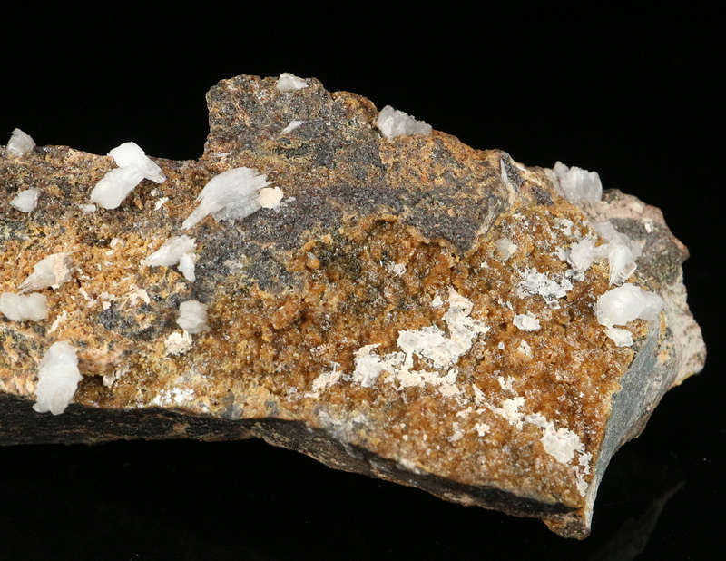 Celestine, Andradite on Matrix,"N'Chwaning II Mine, Kalahari Manganese Field, Northern Cape, South A