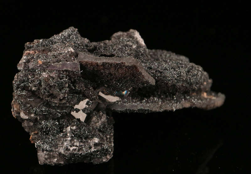 Hematite on Matrix, "N'Chwaning II Mine, Kalahari Manganese Field, Northern Cape, South Africa "