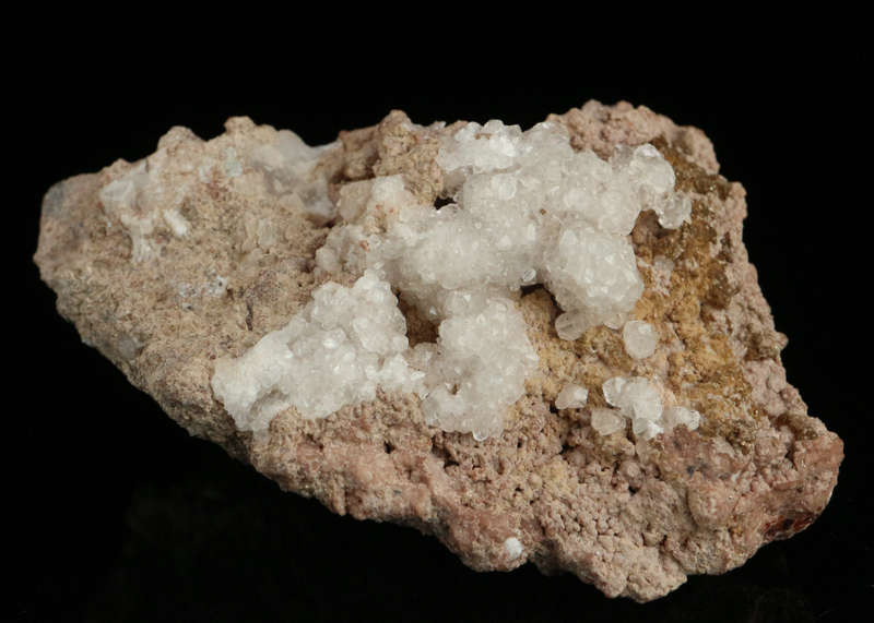 Calcite on Matrix, "N'Chwaning II Mine, Kalahari Manganese Field, Northern Cape, South Africa "