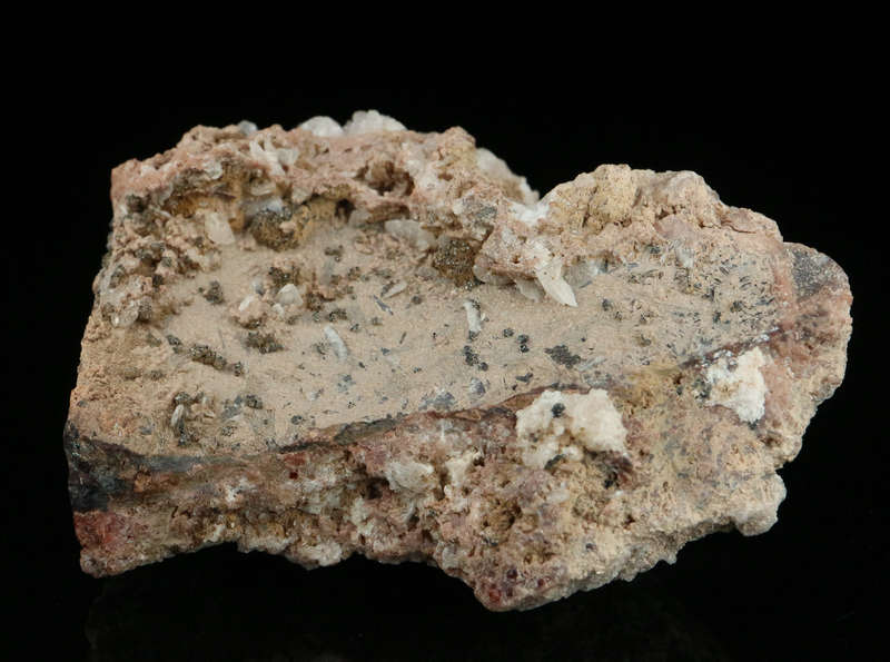 Calcite on Matrix, "N'Chwaning II Mine, Kalahari Manganese Field, Northern Cape, South Africa "