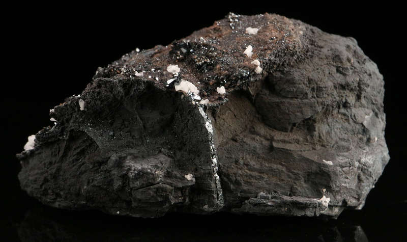 Calcite & Hematite on Matrix, N'Chwaning II, Northern Cape, South Africa