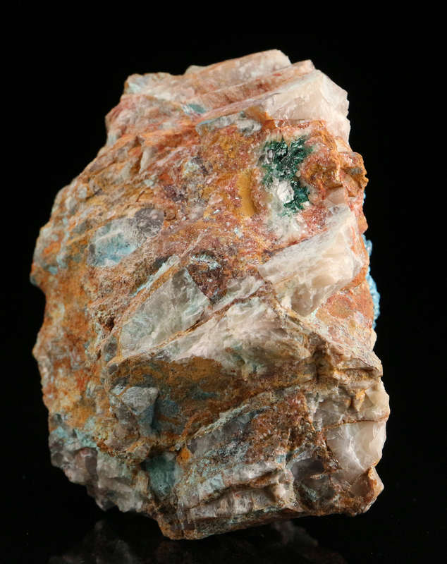 Shattuckite on Matrix, Kaokoveld Region, Namibia