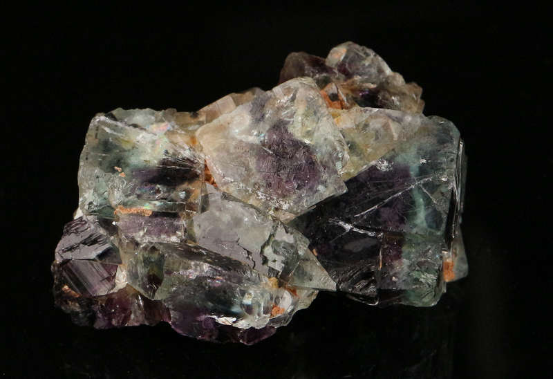 Purple Green Zoned Fluorite Cluster, Okorusu Mine, Otjiwarongo, Otjozondjupa Region, Namibia
