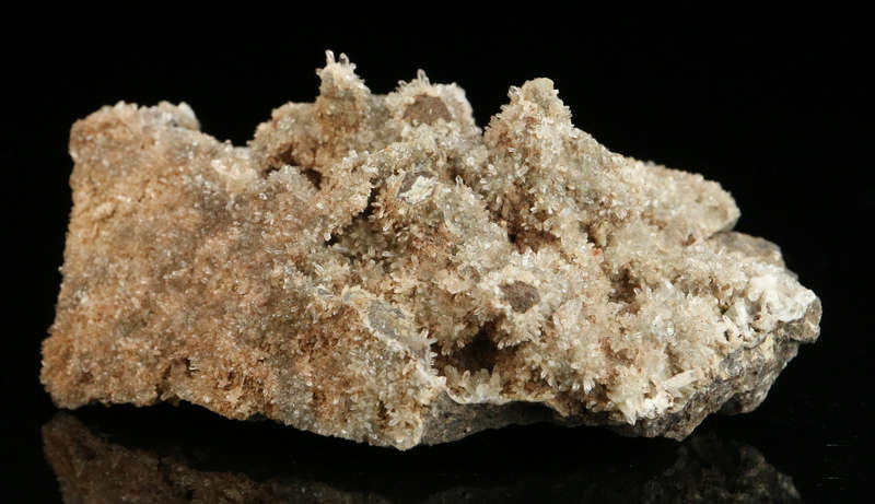Quartz on Matrix, "N'Chwaning II Mine, Kalahari Manganese Field, Northern Cape, South Africa "