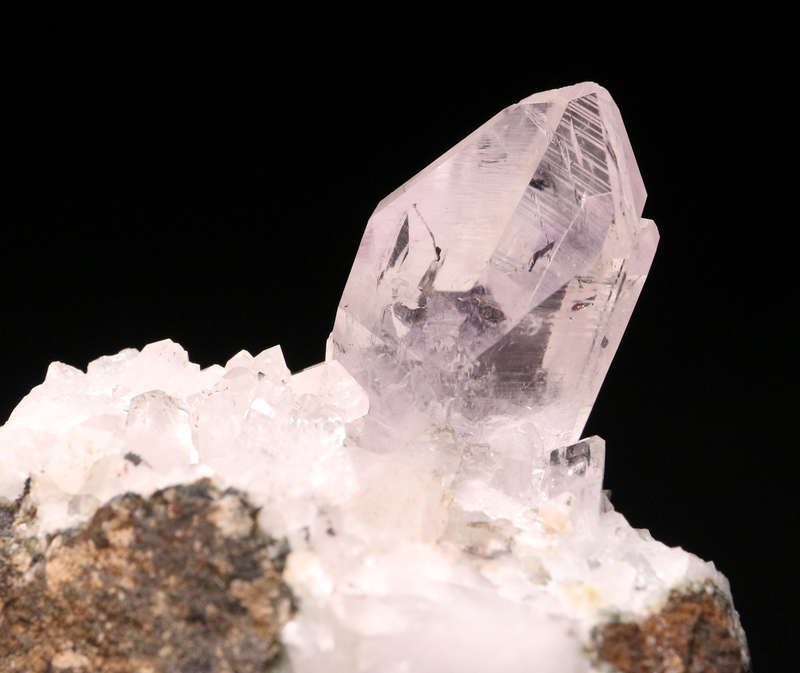 Amethyst Quartz on Matrix, Gobobosebberge Mnt, Namibia