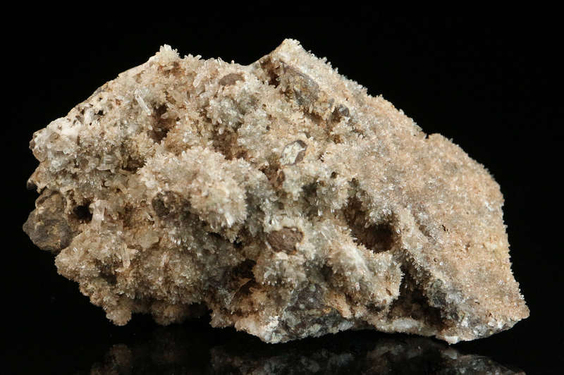 Quartz on Matrix, "N'Chwaning II Mine, Kalahari Manganese Field, Northern Cape, South Africa "