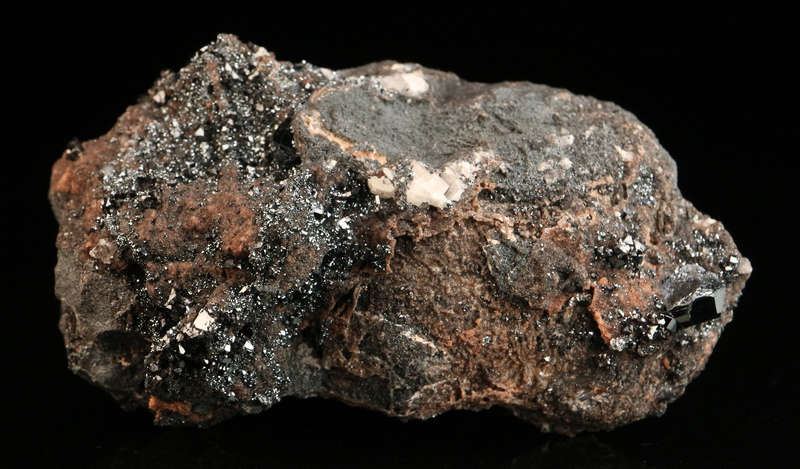 Hematite & Andradite on Matrix,"N'Chwaning II Mine, Kalahari Manganese Field, Northern Cape, South A