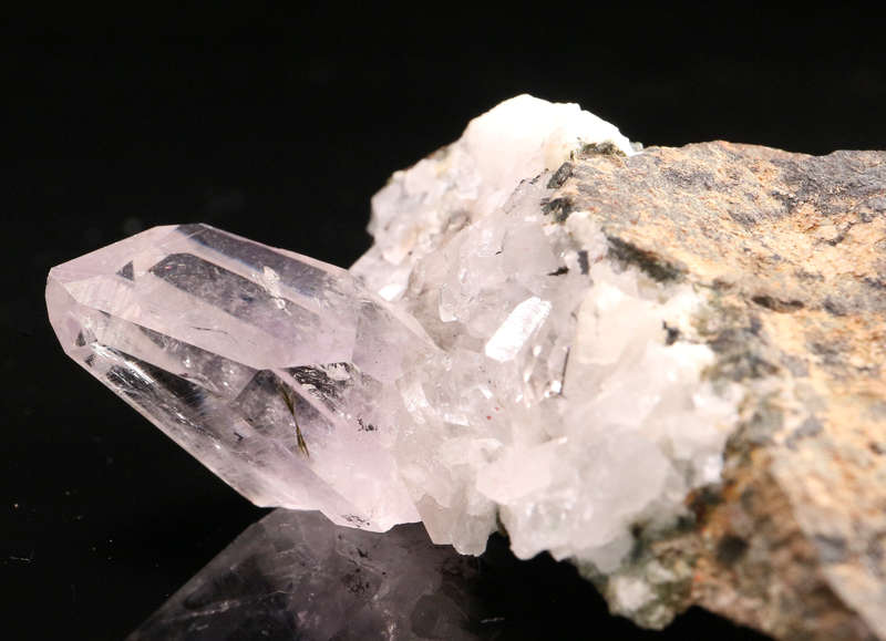 Amethyst Quartz on Matrix, Gobobosebberge Mnt, Namibia