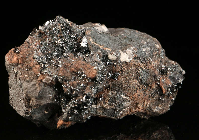 Hematite & Andradite on Matrix,"N'Chwaning II Mine, Kalahari Manganese Field, Northern Cape, South A