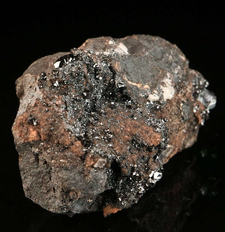 Hematite & Andradite on Matrix,"N'Chwaning II Mine, Kalahari Manganese Field, Northern Cape, South A