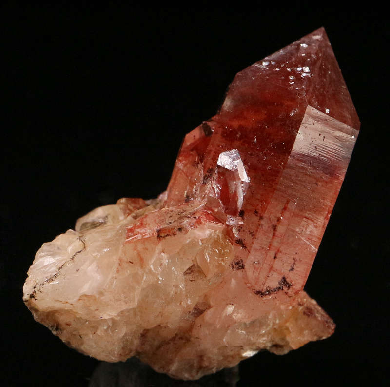 Red Hematite incl Quartz, Orange River Area, Northern Cape, South Africa