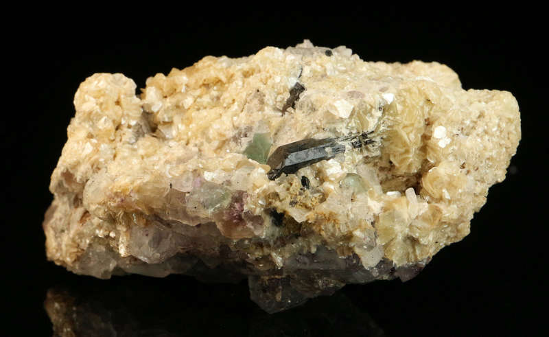 Fluorite, Schorl & Muscovite, Erongo Mnt Region, Namibia