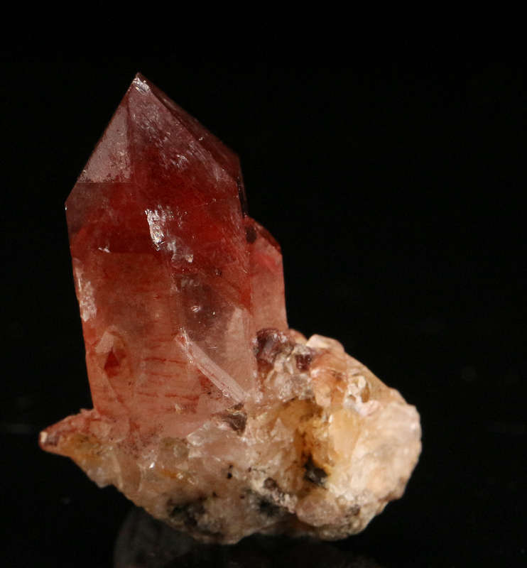 Red Hematite incl Quartz, Orange River Area, Northern Cape, South Africa