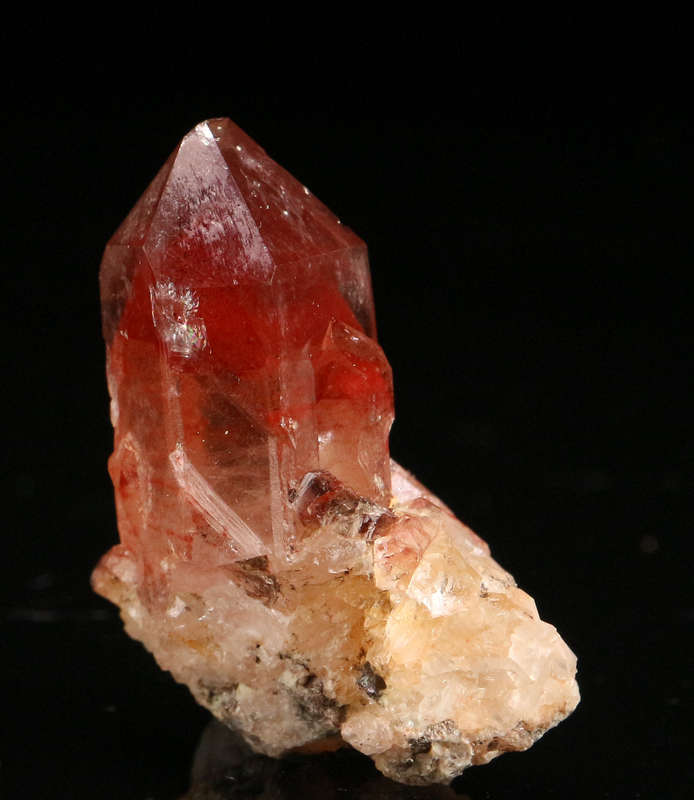 Red Hematite incl Quartz, Orange River Area, Northern Cape, South Africa