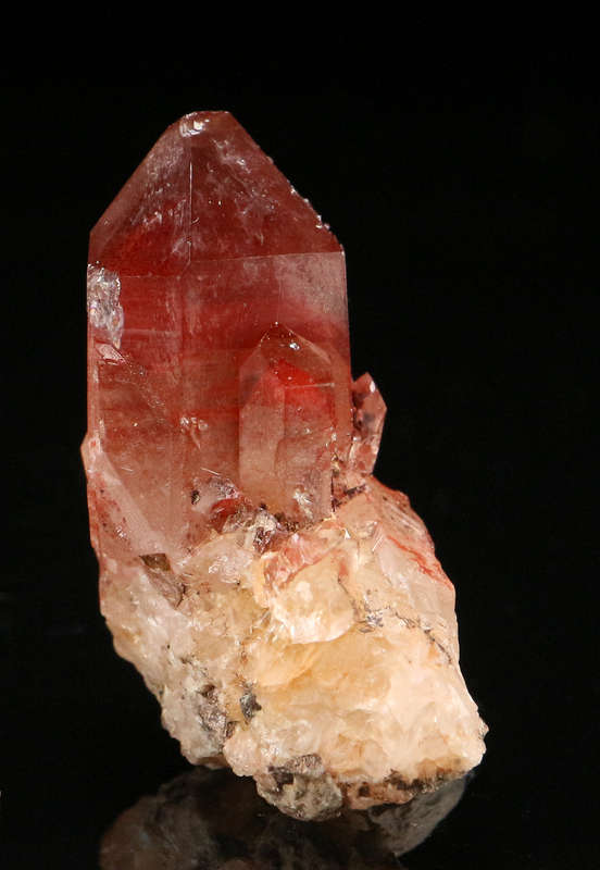 Red Hematite incl Quartz, Orange River Area, Northern Cape, South Africa