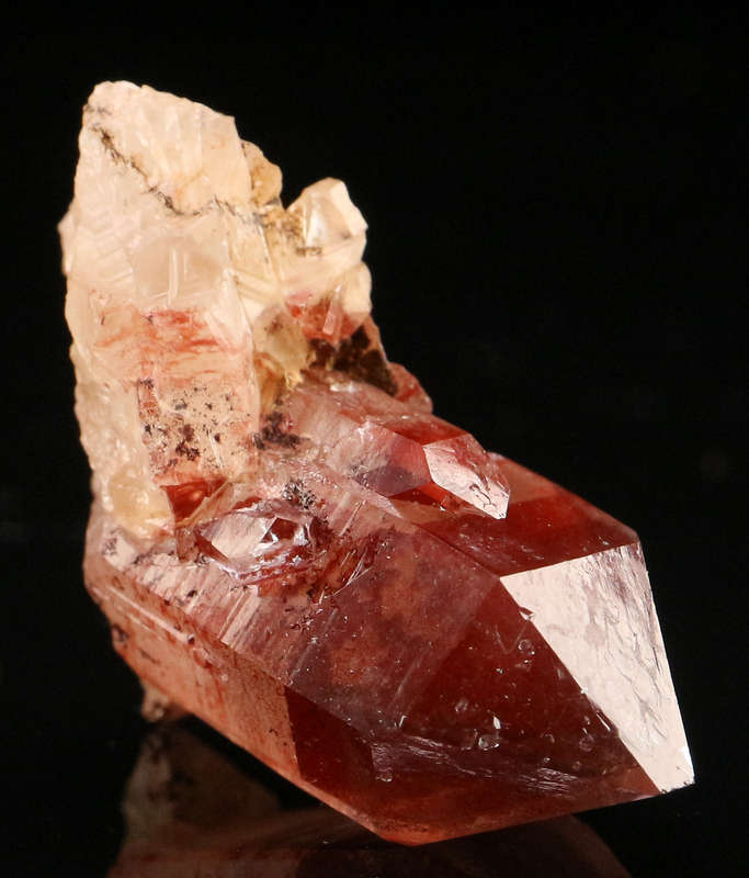 Red Hematite incl Quartz, Orange River Area, Northern Cape, South Africa