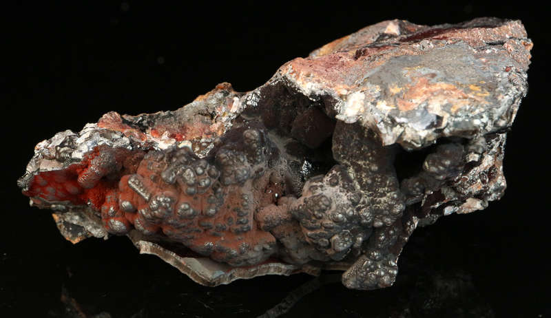 Hematite on Baryte on Matrix, Skorpion Mine, Karas Region, Namibia