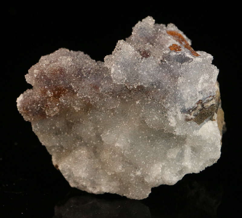 Quartz on Smithsonite, Skorpion Mine, Karas Region, Namibia