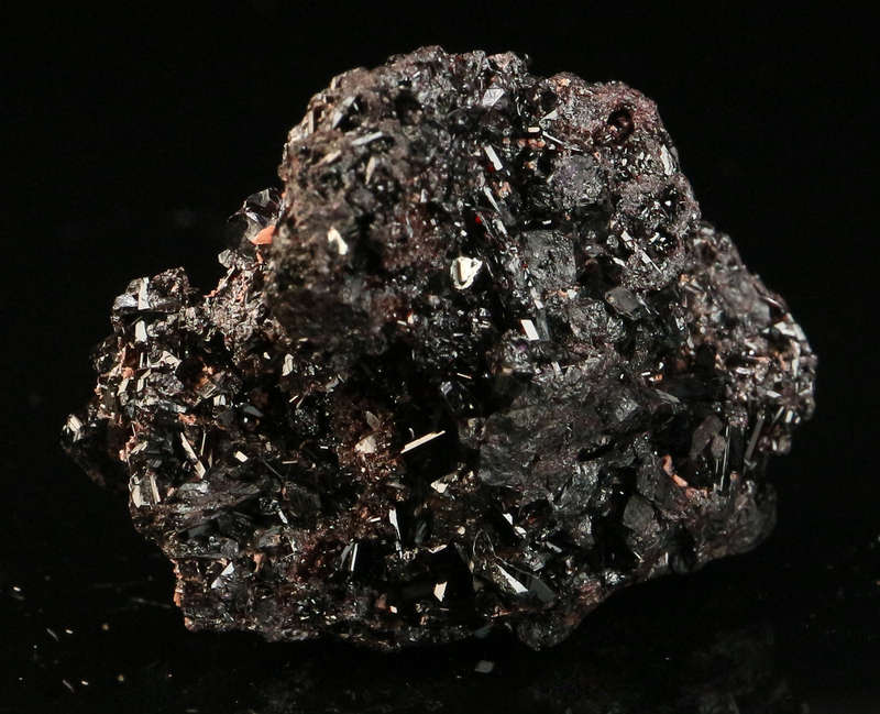 Manganvesuvianite on Matrix,"N'Chwaning II Mine, Kalahari Manganese Field, Northern Cape, South Afri