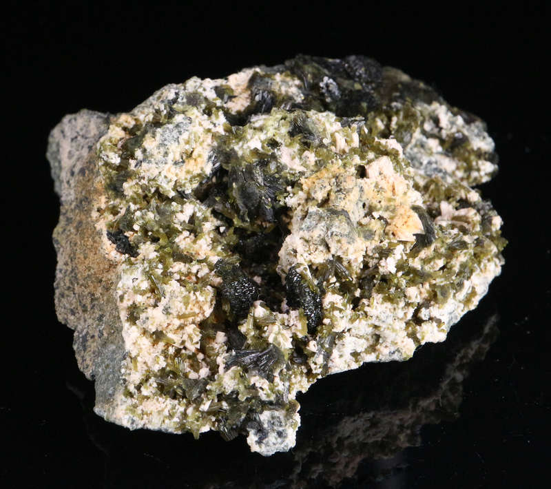 Epidote on Matrix, Erongo Mnt Region, Namibia