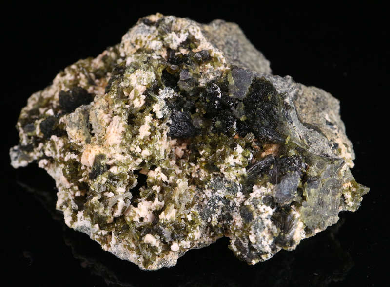 Epidote on Matrix, Erongo Mnt Region, Namibia