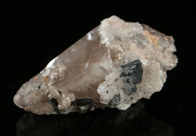 Calcite , "N'Chwaning II Mine, Kalahari Manganese Field, Northern Cape, South Africa "