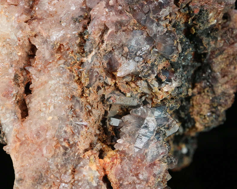 Epidote, Papagoite incl Quartz Cluster, Artonvilla Mine, Musina, South Africa