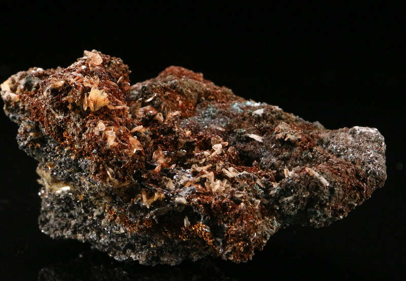 Baryte, Pyrite on Matrix, Rosh Pinah Mine, Namibia