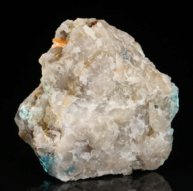 Wulfenite on Matrix, Kaokoveld Region, Namibia