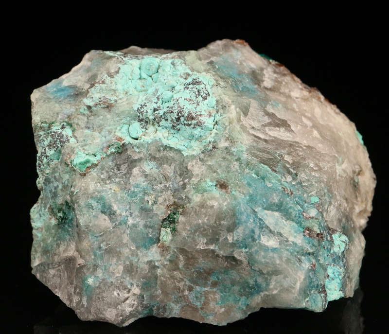Dioptase on Matrix, Kaokoveld Region, Namibia