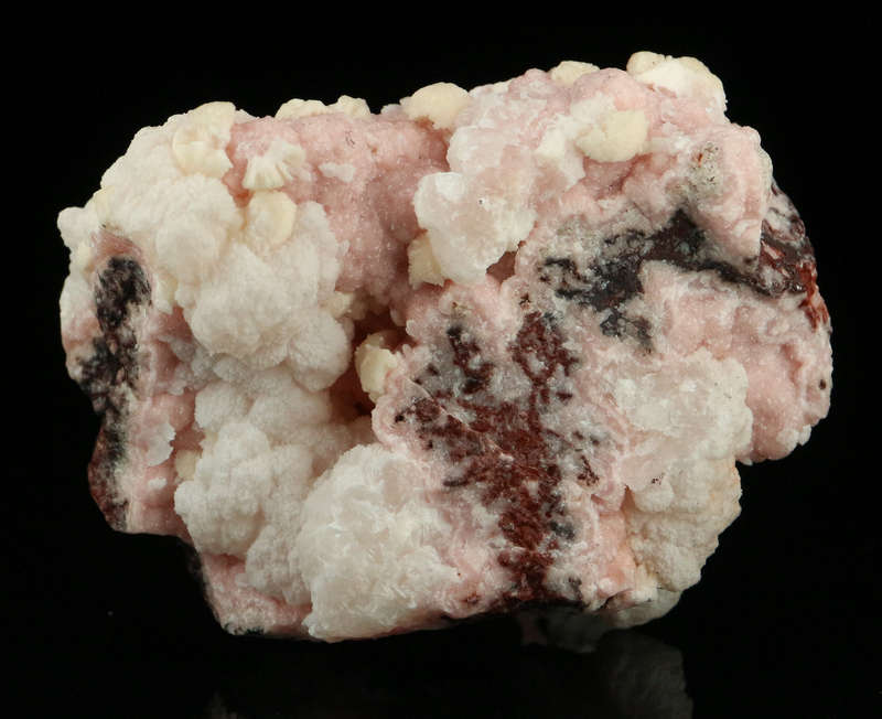 Kutnohorite on Rhodochrosite,"N'Chwaning II Mine, Kalahari Manganese Field, Northern Cape, South Afr