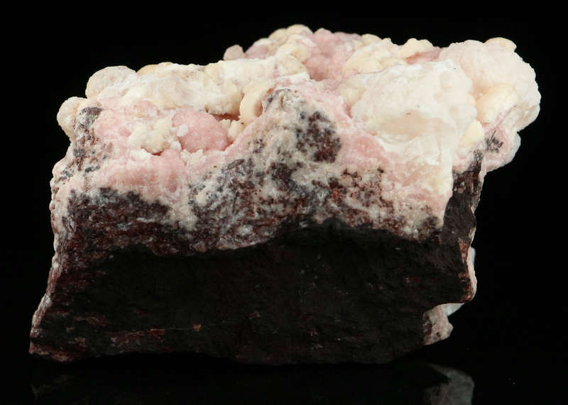 Kutnohorite on Rhodochrosite,"N'Chwaning II Mine, Kalahari Manganese Field, Northern Cape, South Afr