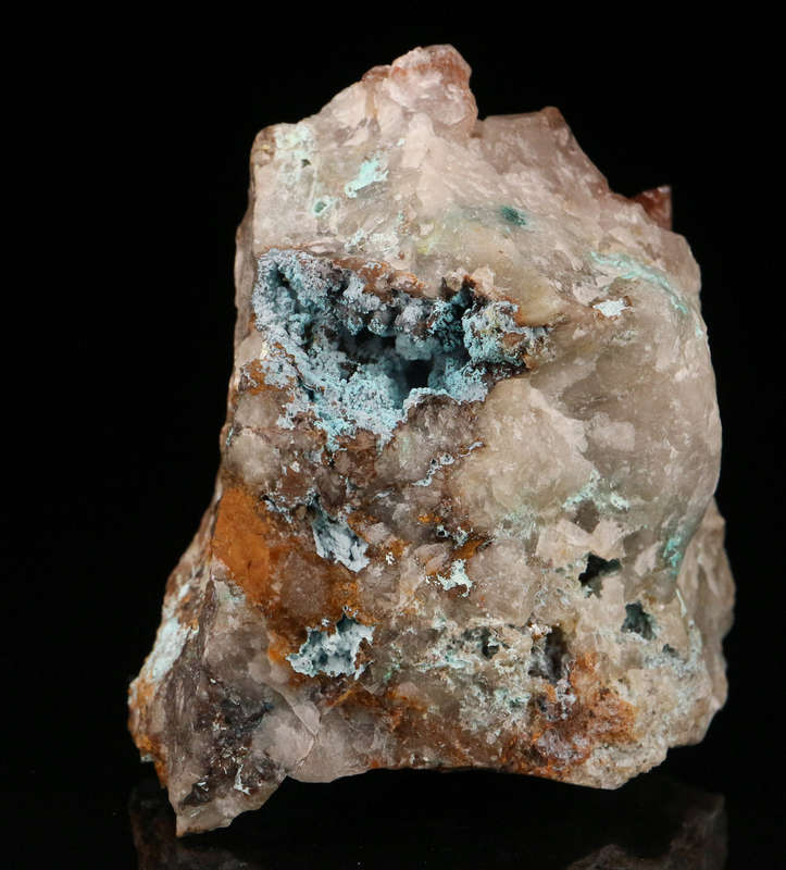 Shattuckite on Matrix, Kaokoveld Region, Namibia