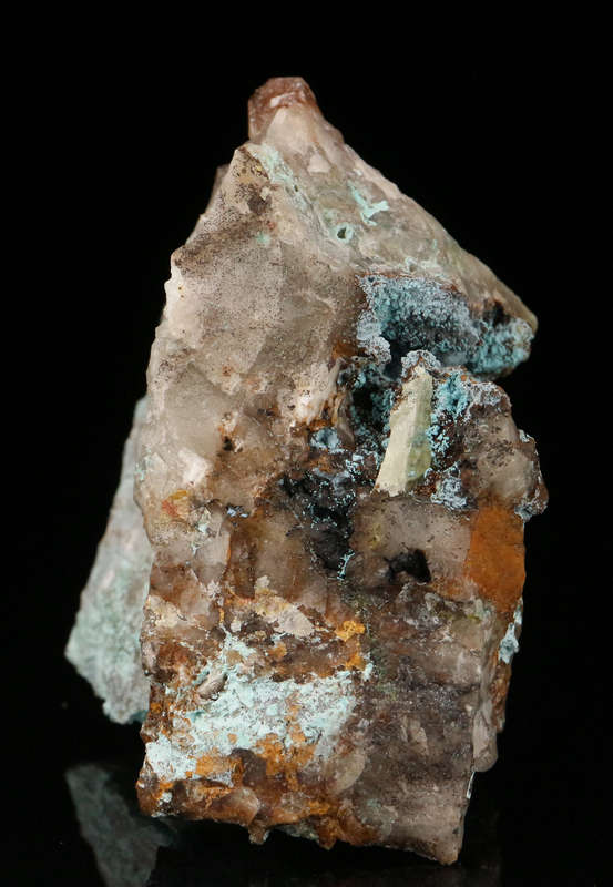 Shattuckite on Matrix, Kaokoveld Region, Namibia