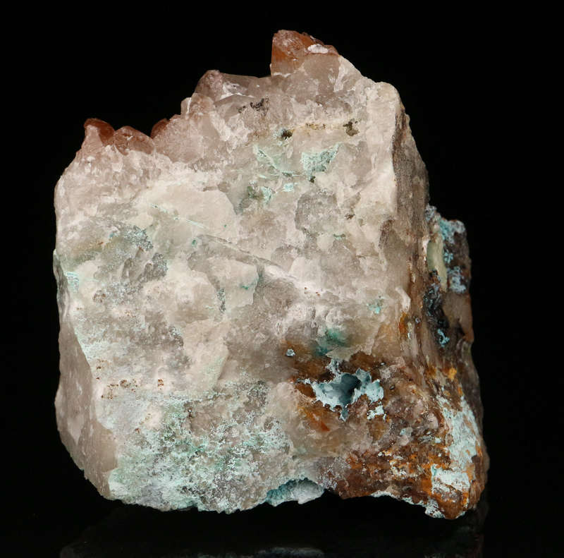 Shattuckite on Matrix, Kaokoveld Region, Namibia