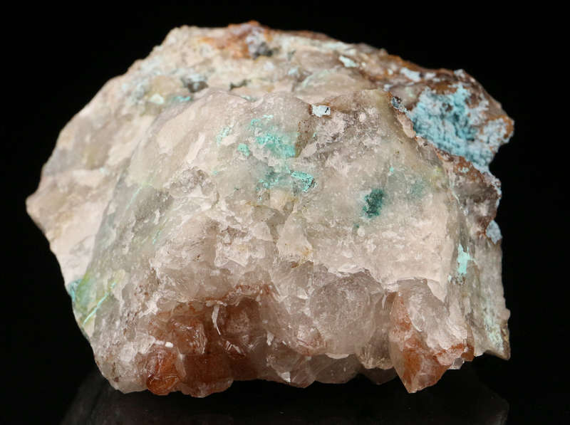 Shattuckite on Matrix, Kaokoveld Region, Namibia