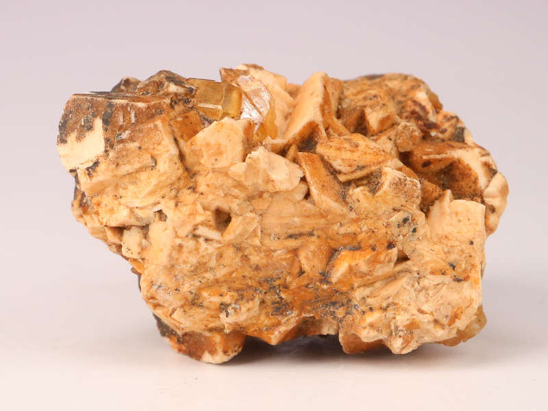 Topaz on Feldspar, Erongo Mnt Region, Namibia