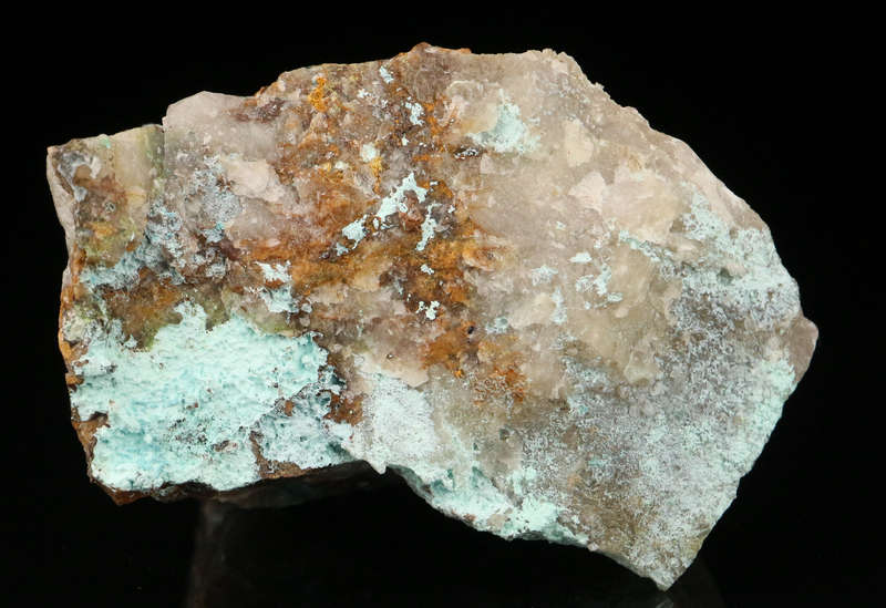 Shattuckite on Matrix, Kaokoveld Region, Namibia