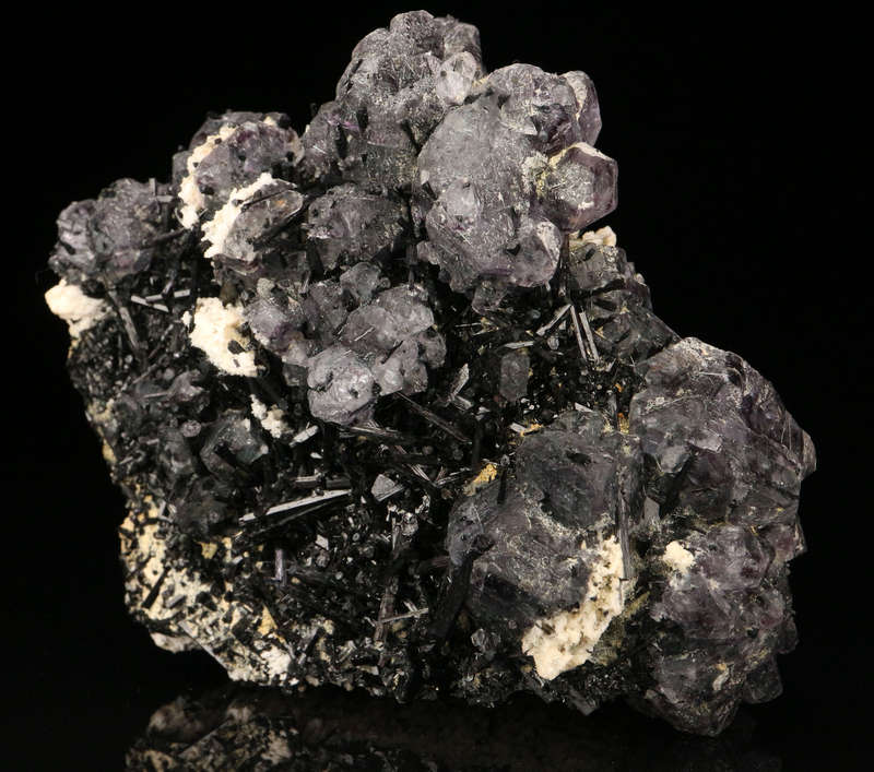 Schorl incl Fluorite on Matrix, Erongo Mnt Region, Namibia