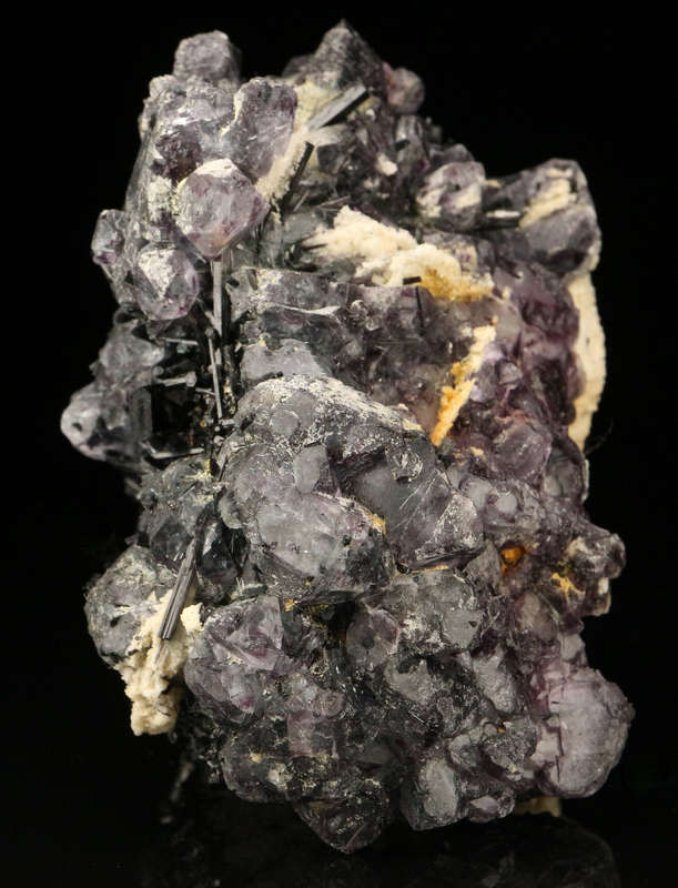 Schorl incl Fluorite on Matrix, Erongo Mnt Region, Namibia